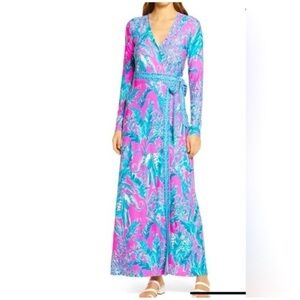 🌸EUC Women’s Large Lilly Pulitzer Maxi Wrap Dress
🌸🌸Gift Bag Included🌸🌸